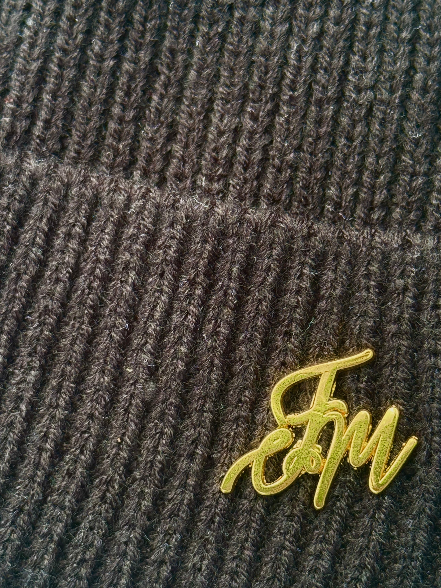 FM LUXE BEANIE (GOLD)