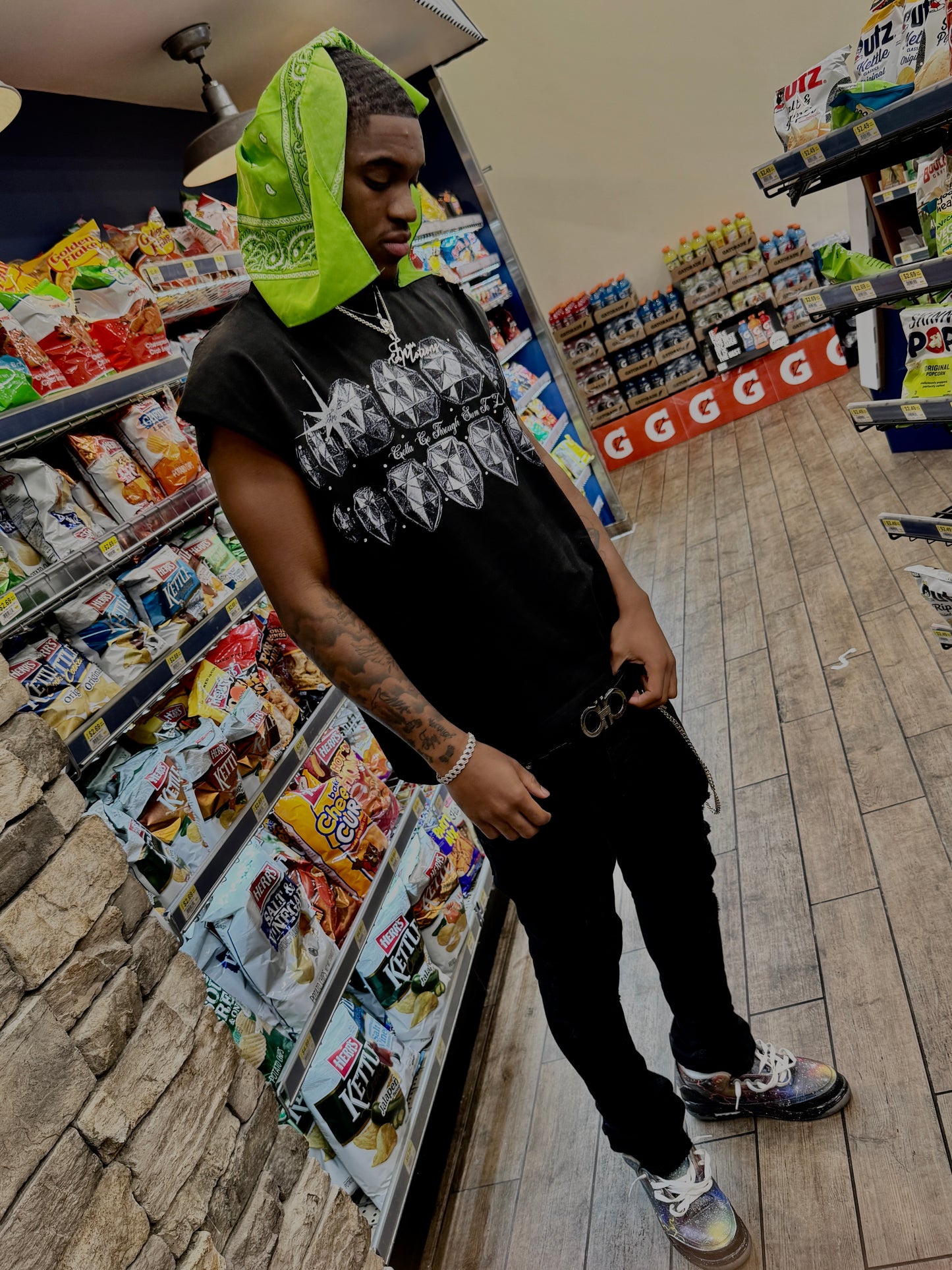 PRESSURE DIAMONDS TEE