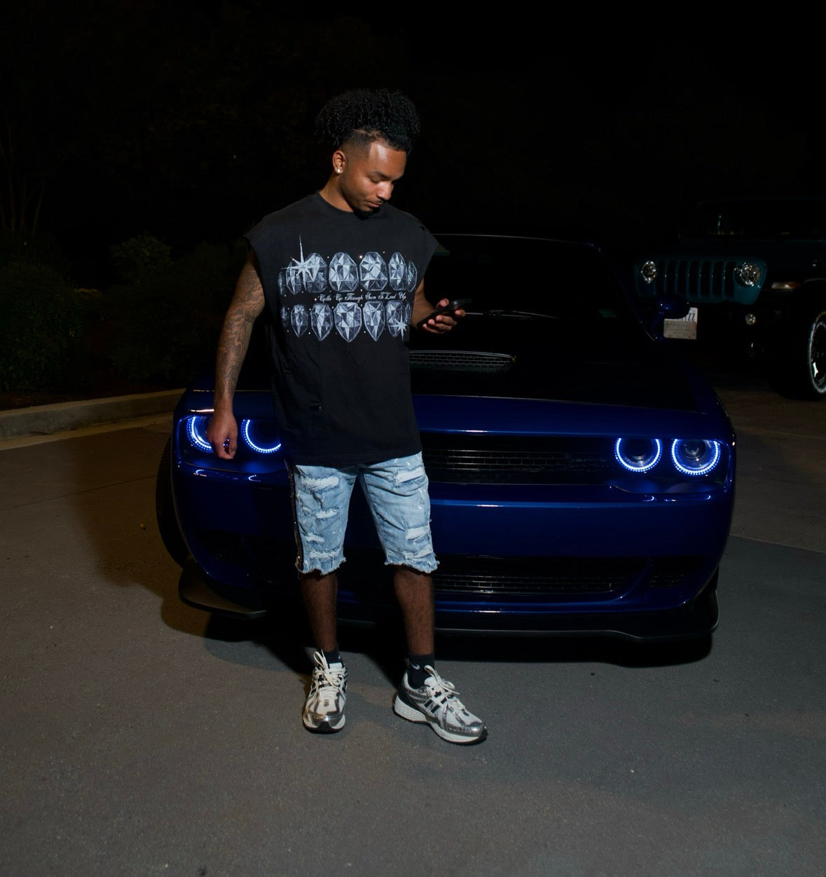 PRESSURE DIAMONDS TEE