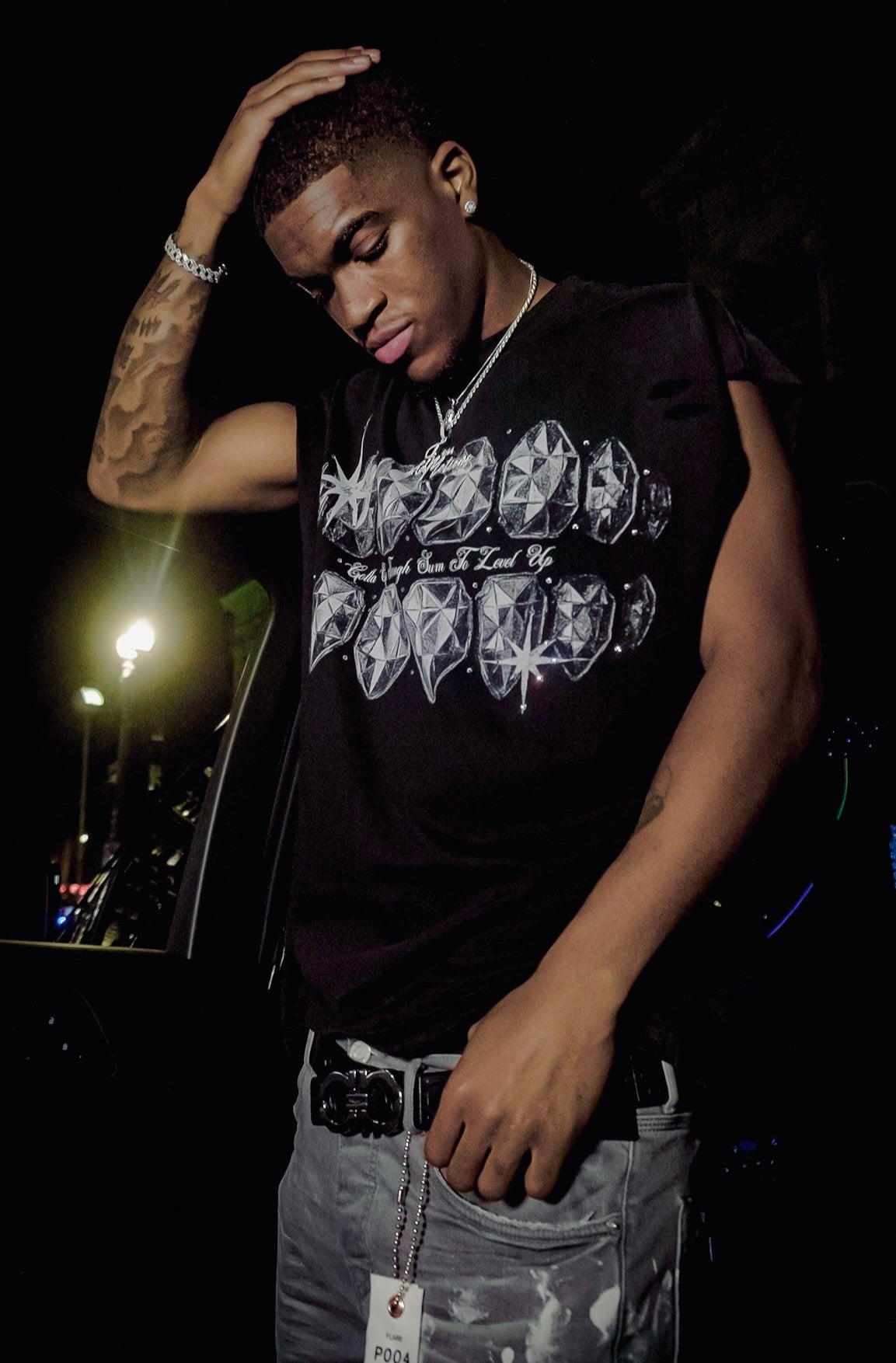PRESSURE DIAMONDS TEE